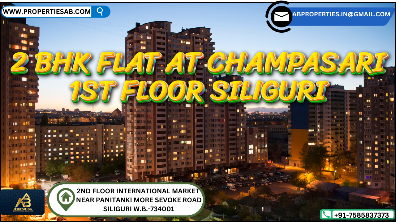 2 BHK Flat Available on Sale at Champasari, Siliguri
