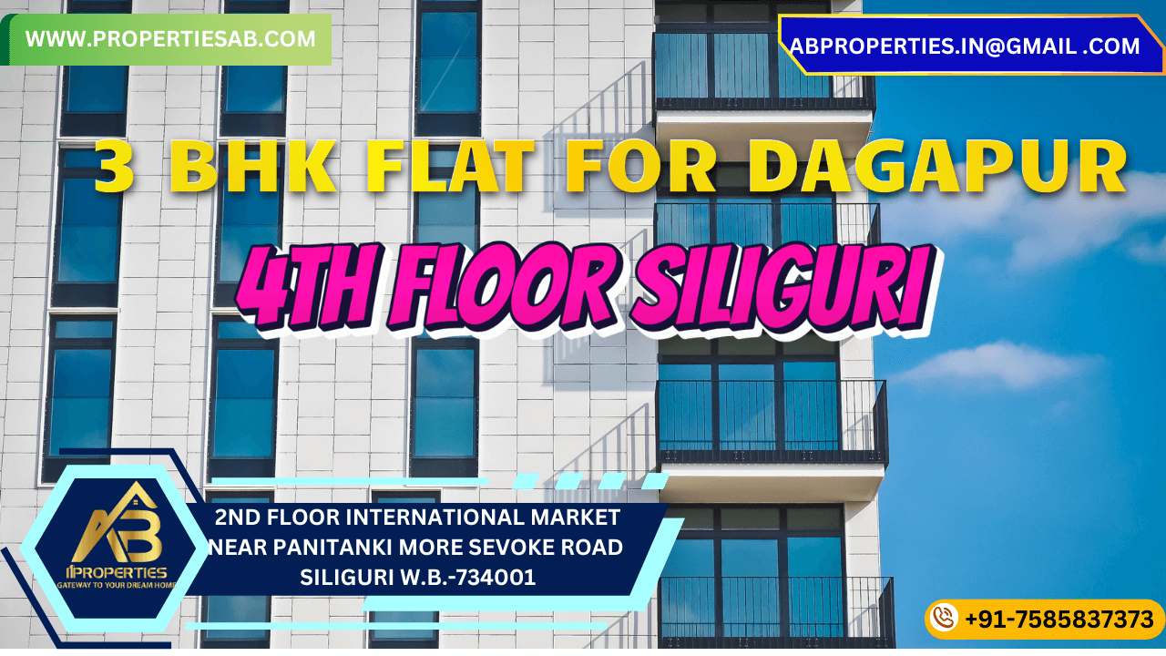 3 BHK Flat Available for Sale in Dagapur, Siliguri