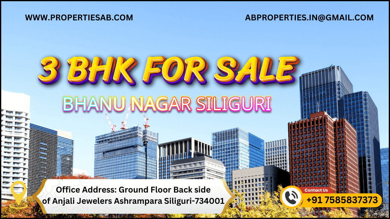 3 BHK Flat for Sale in Bhanu Nagar, Siliguri