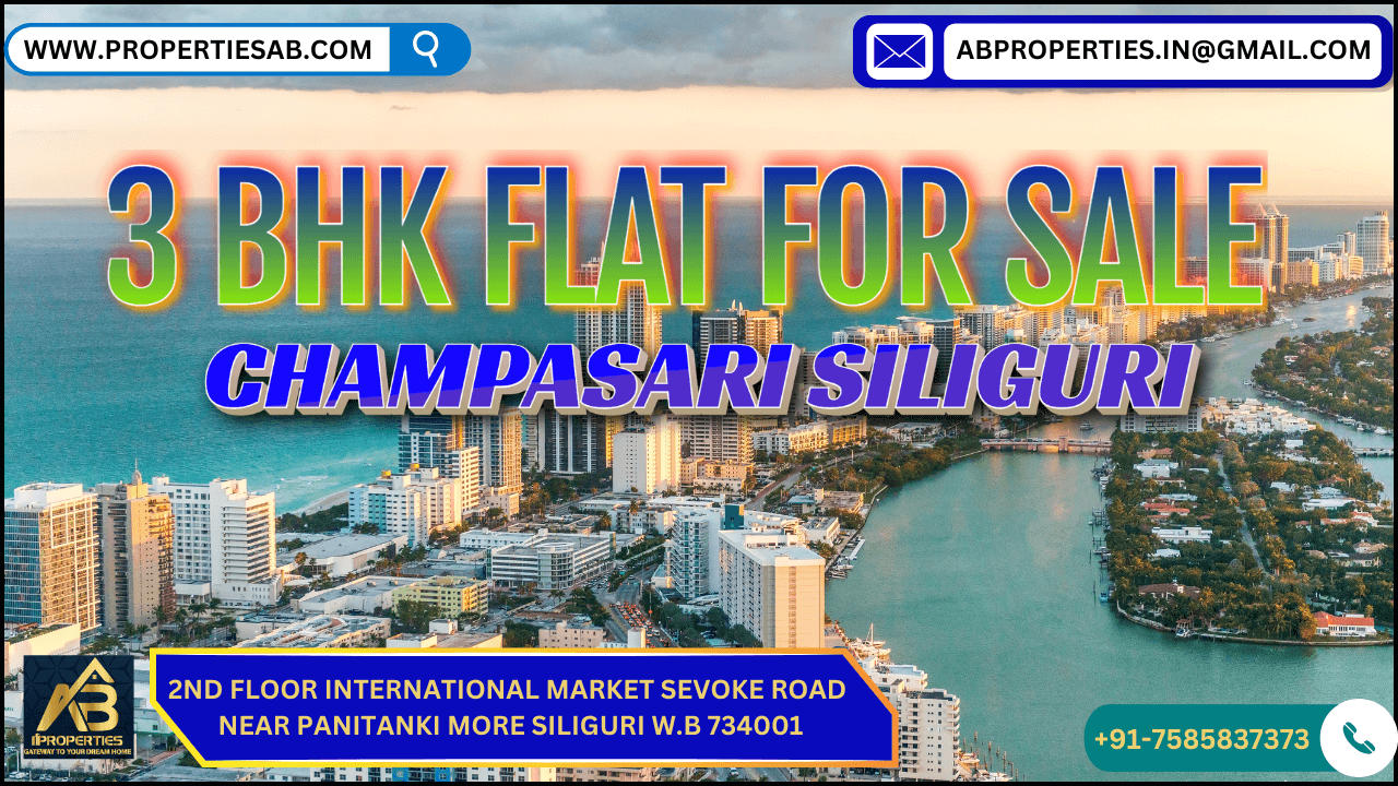 3BHK Flat for Sale at Champasari, Siliguri