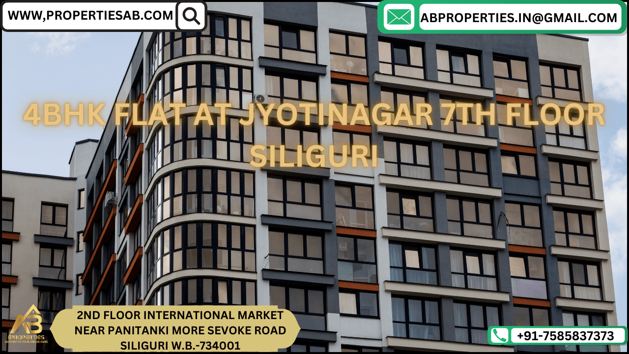 4BHK Flat for Sale in Jotinagar, Siliguri
