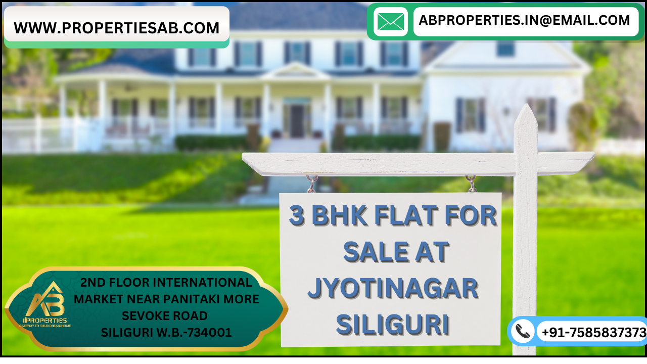 Luxury 3 BHK Flat for Sale at Jyoti Nagar, Siliguri