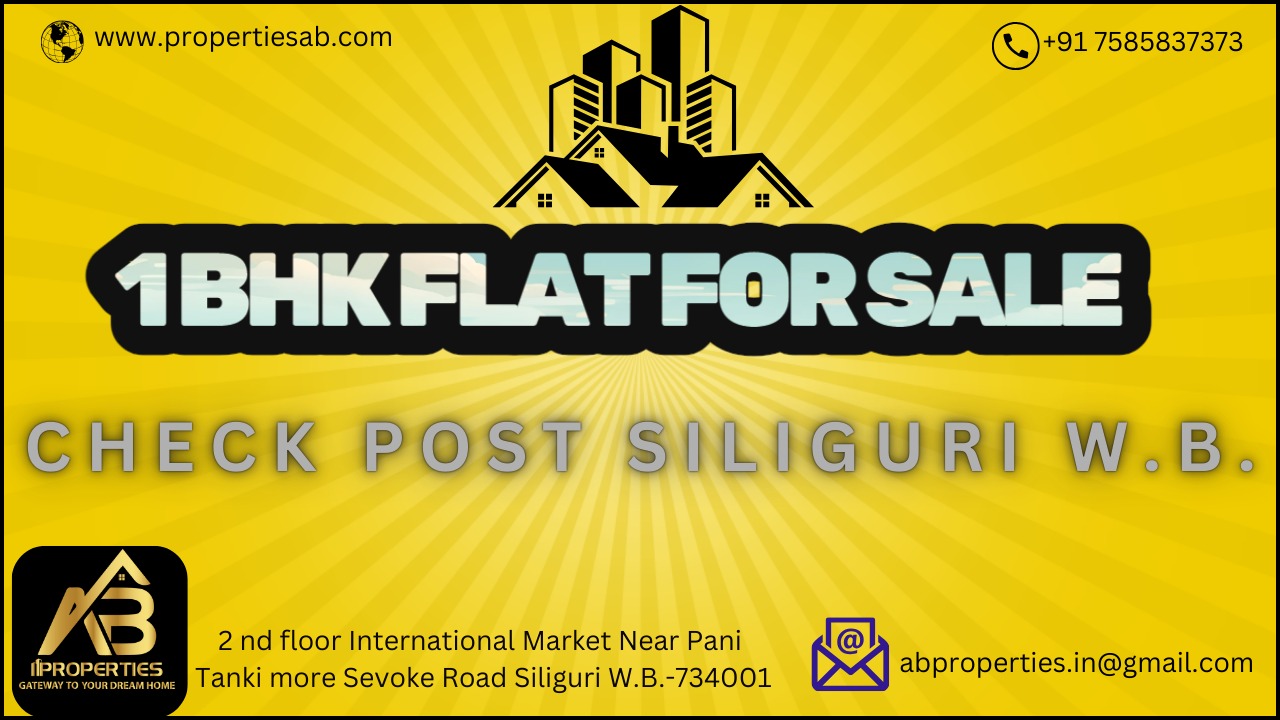 1 BHK Flat for Sale at Check Post, Siliguri