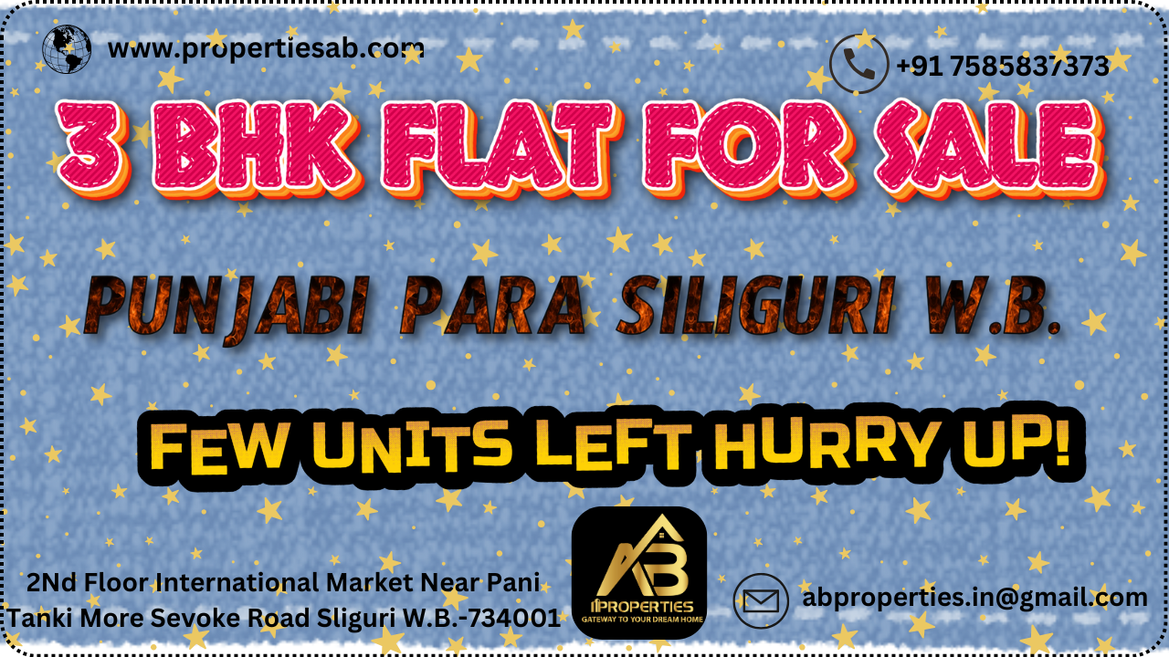 3 BHK FOR SALE PUNJABI PARA SILIGURI