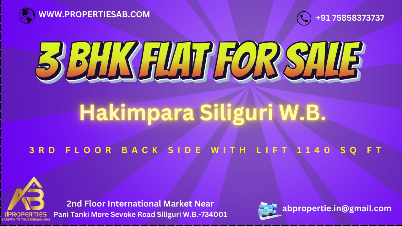 3 BHK Flat for Sale at Hakimpara Siliguri