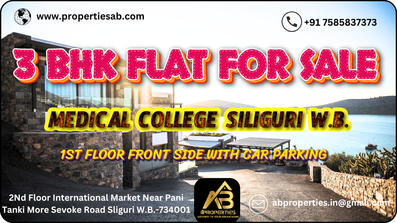 3 BHK Flat for Sale at Medical College, Siliguri