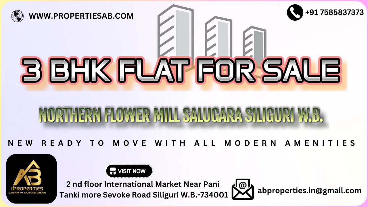 3 BHK Flat for Sale at Salugara, Siliguri