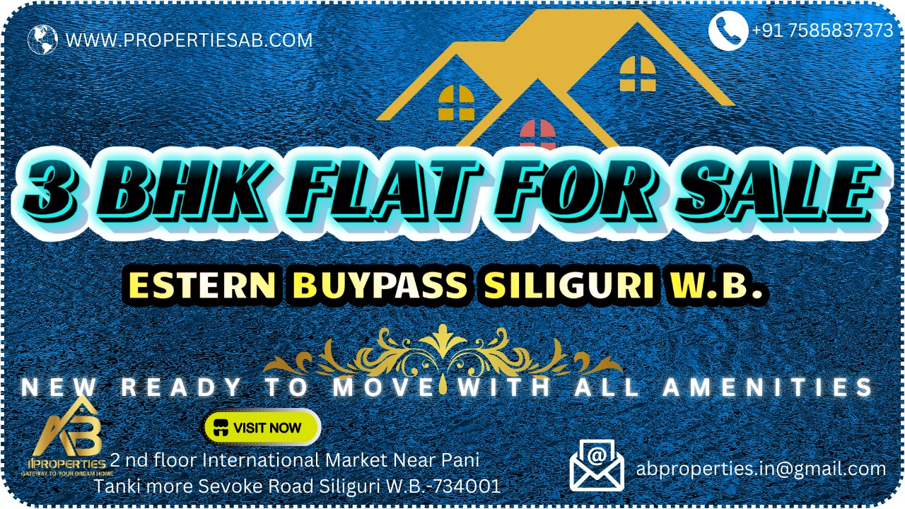 3 BHK Flat for Sale in Eastern Bypass, Siliguri