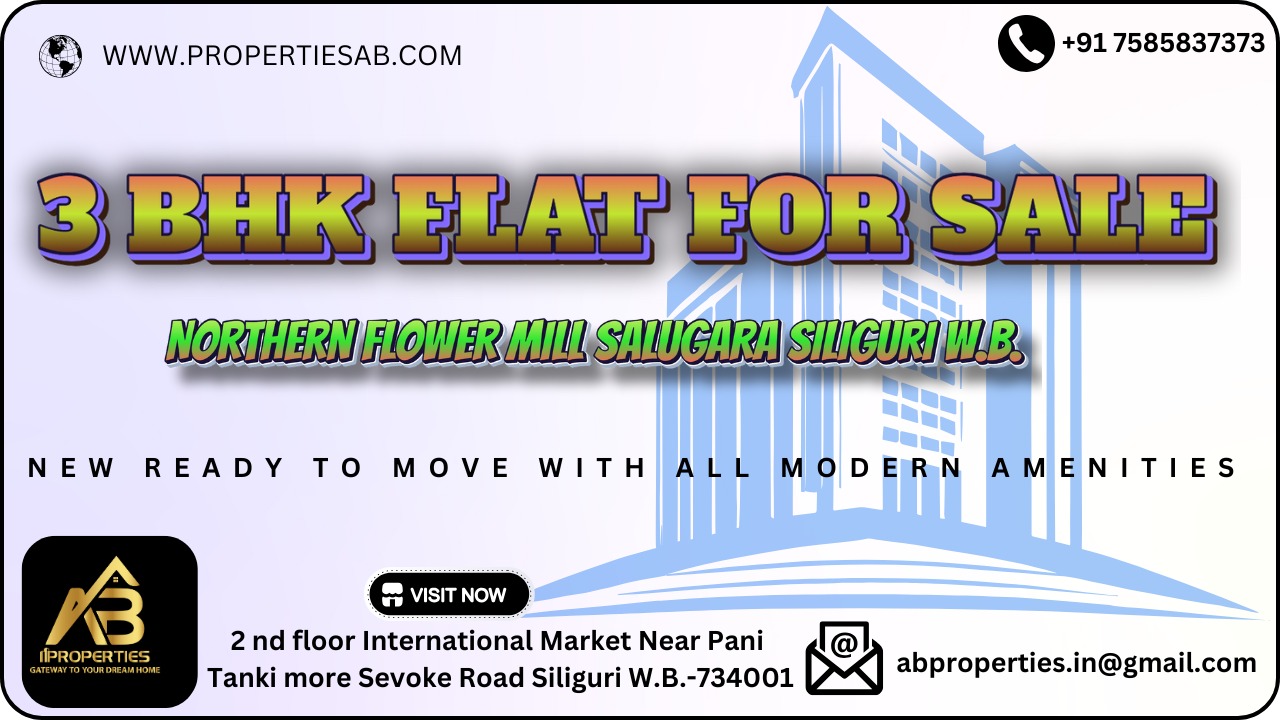 3 BHK Flat for Sale in Salugara, Siliguri