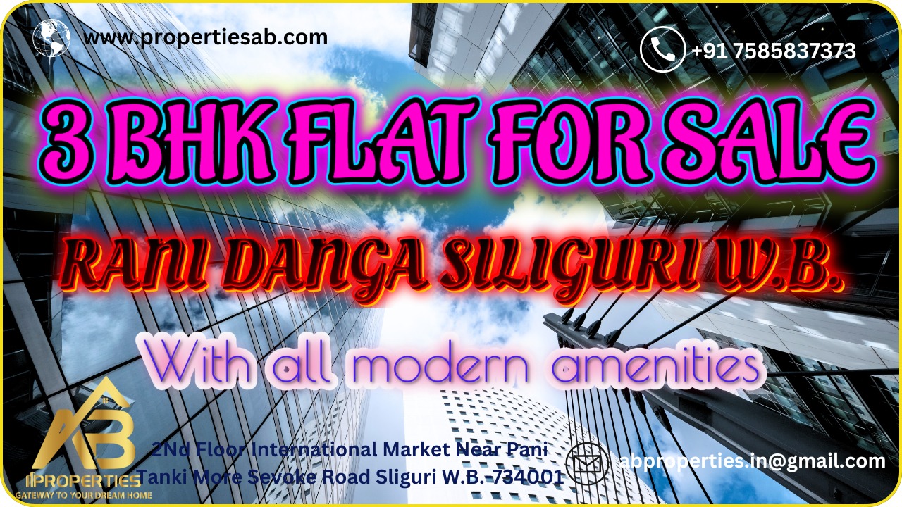 3BHK Flat for Sale in Ranidanga Siliguri