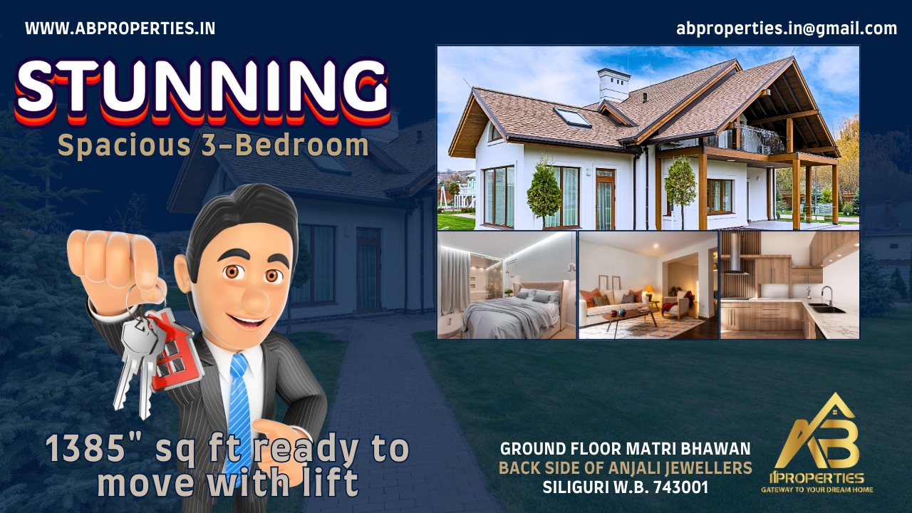 3BHK NEW APARTMENT FOR SALE AT JOTINAGAR, SILIGURI