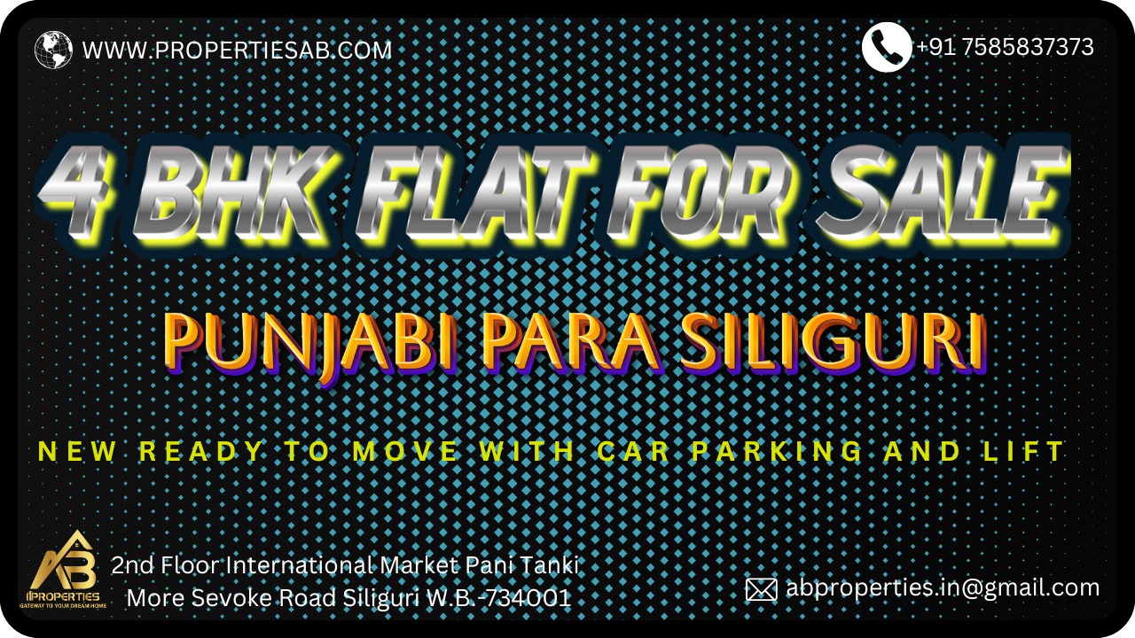 4 BHK Flat for Sale at Punjabi Para, Siliguri