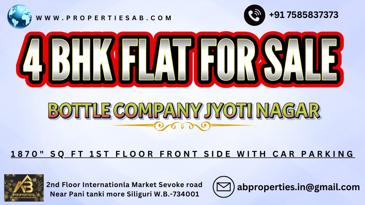 4 BHK Flat for Sale in Jotinagar Siliguri