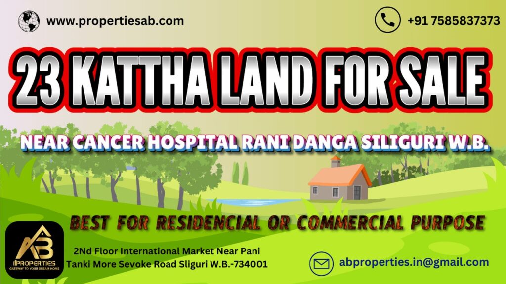 LAND FOR SALE IN RANIDANGA, SILIGURI