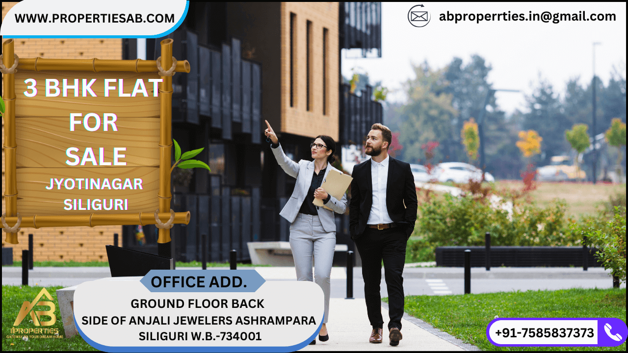 Luxury 3 BHK Flat for Sale in Jyoti Nagar, Siliguri