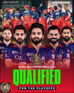 RCB has qualified for Playoffs 2025
