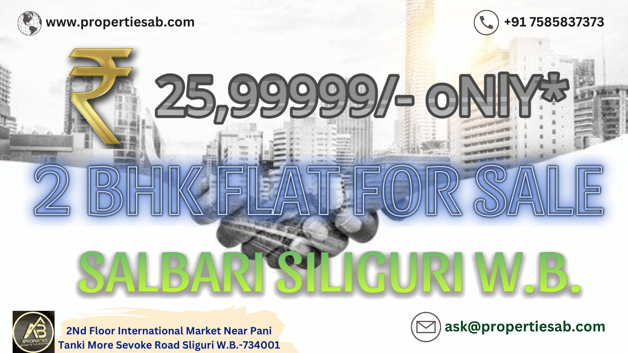 2 BHK Flat for Sale at Salbari Siliguri