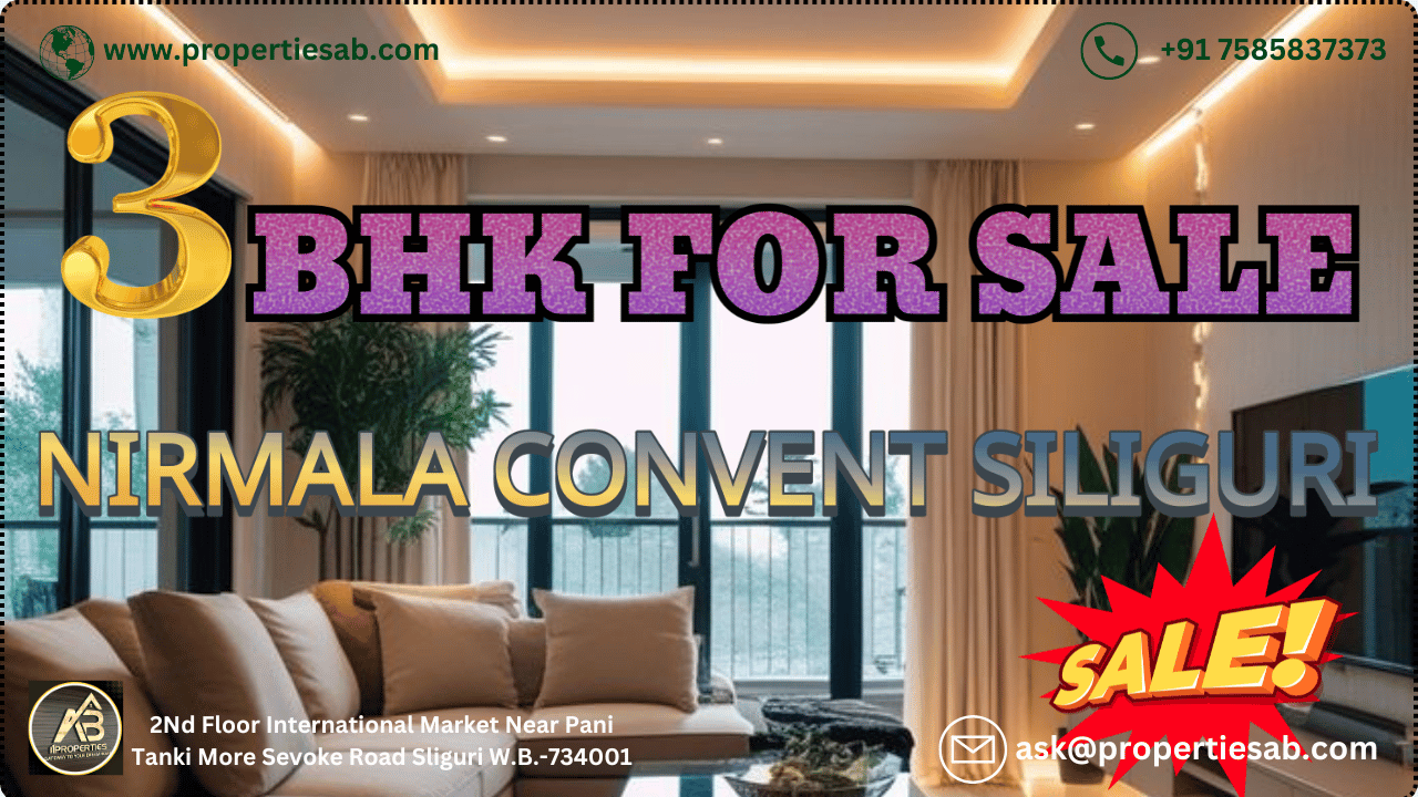 3 BHK Flat for Sale in Nirmala Convent Siliguri