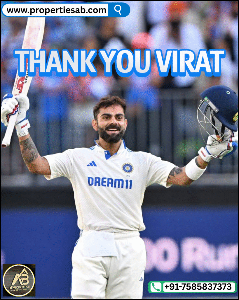 Virat Kohli Retires from Test Cricket