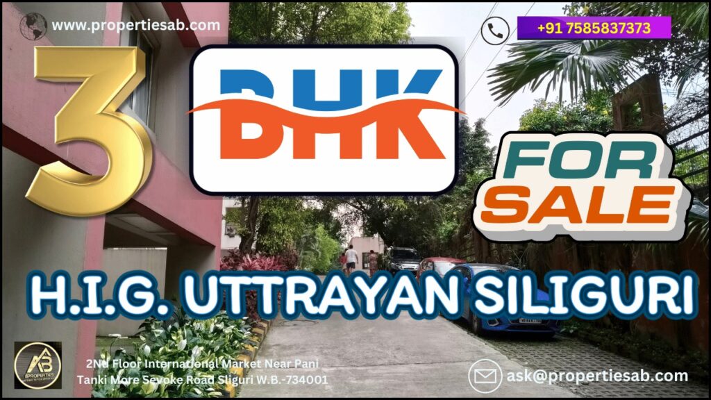 3 BHK Flat for Sale at H.I.G Uttrayan Siliguri