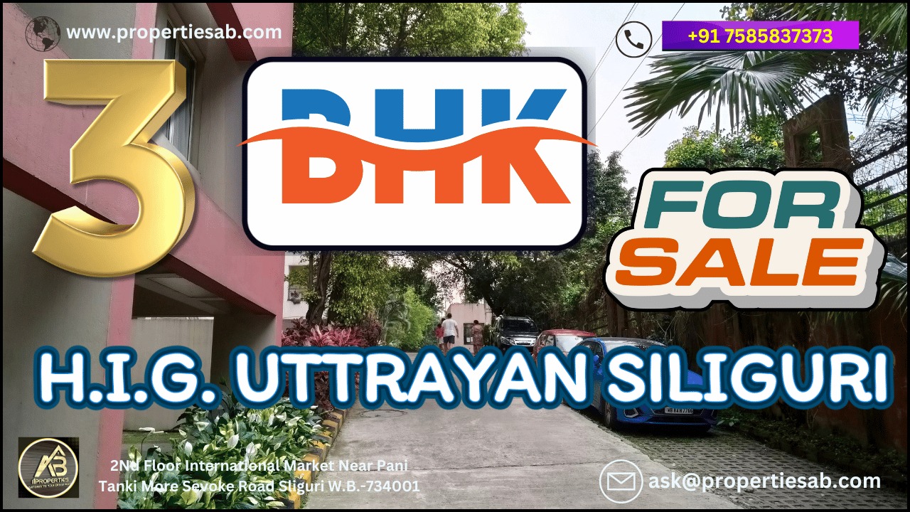 3 BHK Flat for Sale at H.I.G Uttrayan Siliguri