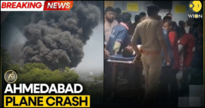 Gujarat Plane Crash Near Ahmedabad Airport 