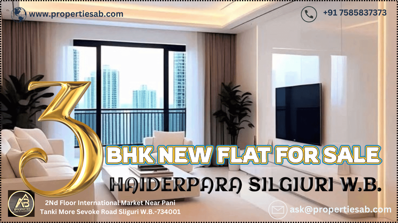 3 BHK Flat for Sale in Haiderpara Siliguri