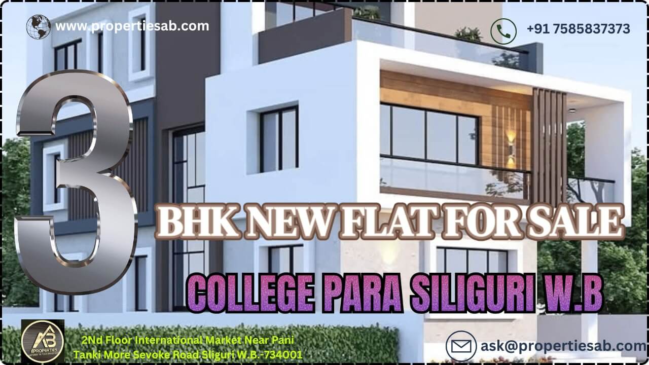 3 BHK flat for sale in College Para Siliguri