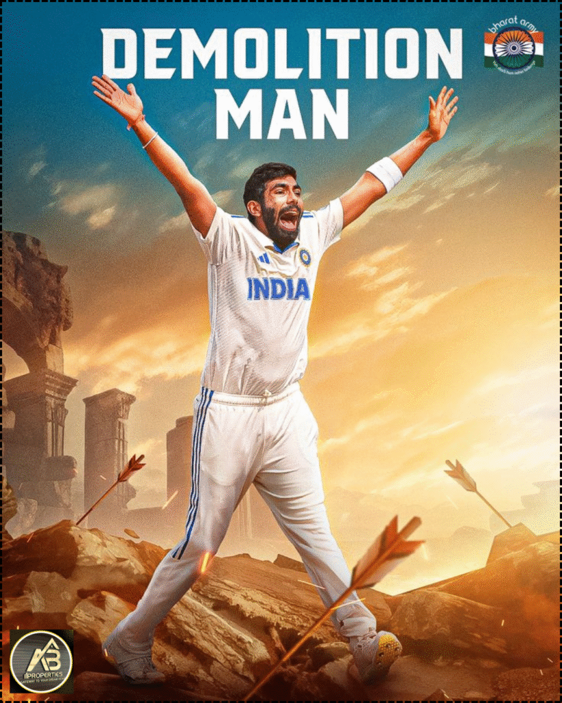 Bumrah Had Five Wickets in the First Test Against England