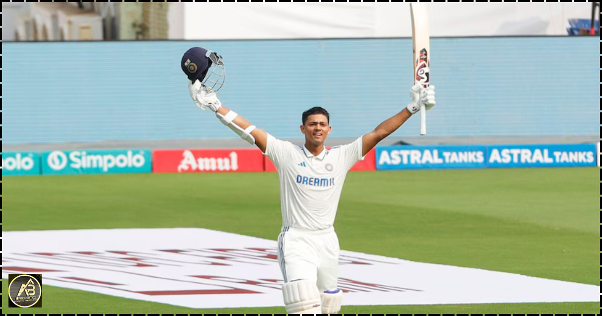 SSP Jaiswal Century in Test Match
