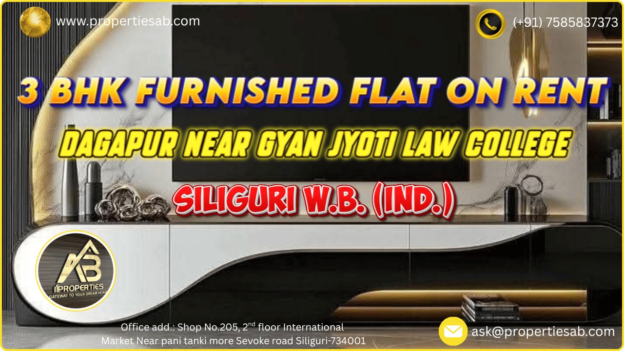 3 BHK Flat for Rent in Dagapur Siliguri