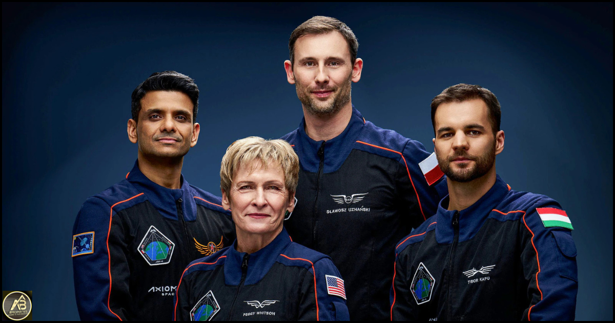 Axiom-4 crew undocking