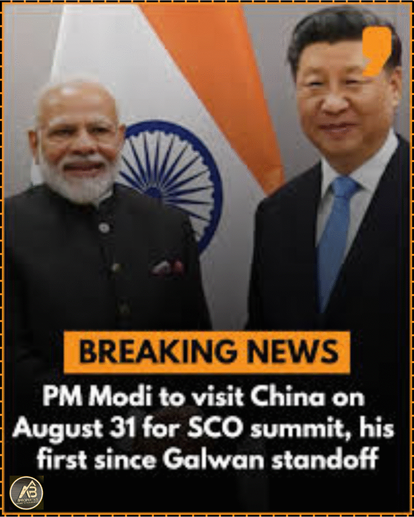 PM Narendra Modi to visit China on August 31 for SCO summit
