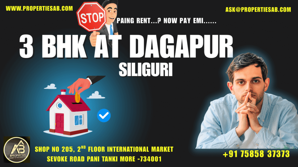 3 BHK Flat for Sale at Dagapur, Siliguri