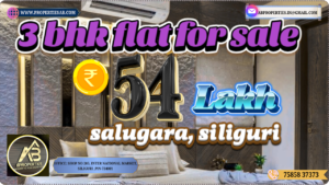 3 BHK Apartment for Sale at Salugara, Siliguri – Starting at ₹ 54 Lakh | Best Family Investment Property