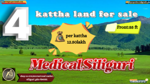 4 Kattha Land for Sale in Medical Siliguri – Best 55 Ft Frontage Investment Property