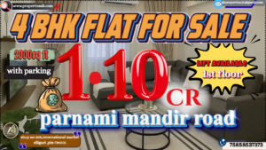 4 BHK Flat for Sale in Siliguri at Parnami Mandir Road – 2000 Sq Ft Spacious Home