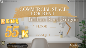 Commercial Space for Rent in Bidhan Road Siliguri – Prime Location for Business