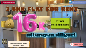 3 BHK House for Rent in Uttarayan Siliguri – Budget-friendly and Comfortable Stay at ₹16K