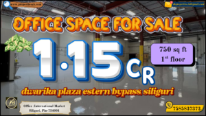 For Sale – Premium Office Space Available at Dwarika Plaza, Siliguri – Ideal Choice for Commercial Investment