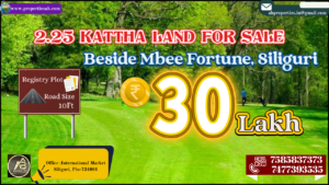 2.25 Katha Land for Sale Beside Mbee Fortune, Siliguri - Highly Profitable Real Estate Investment at ₹30 Lakh
