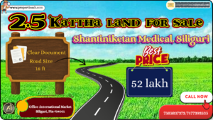 2.5 Katha Land For Sale In Shantiniketan Medical, Siliguri - Residential Plot With Best Investment Value