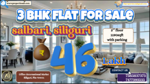 3 BHK Flat for Sale in Salbari Siliguri Large 1190 Sq Ft Home on Offer at Only ₹46 Lakh
