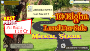 10 Bigha Land for Sale in Medical Siliguri - Ideal Real Estate Investment with Authentic Documents