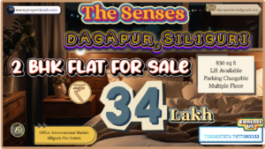 2 BHK Flat for Sale in The Senses Dagapur Siliguri - Live Luxury in An Economical Manner